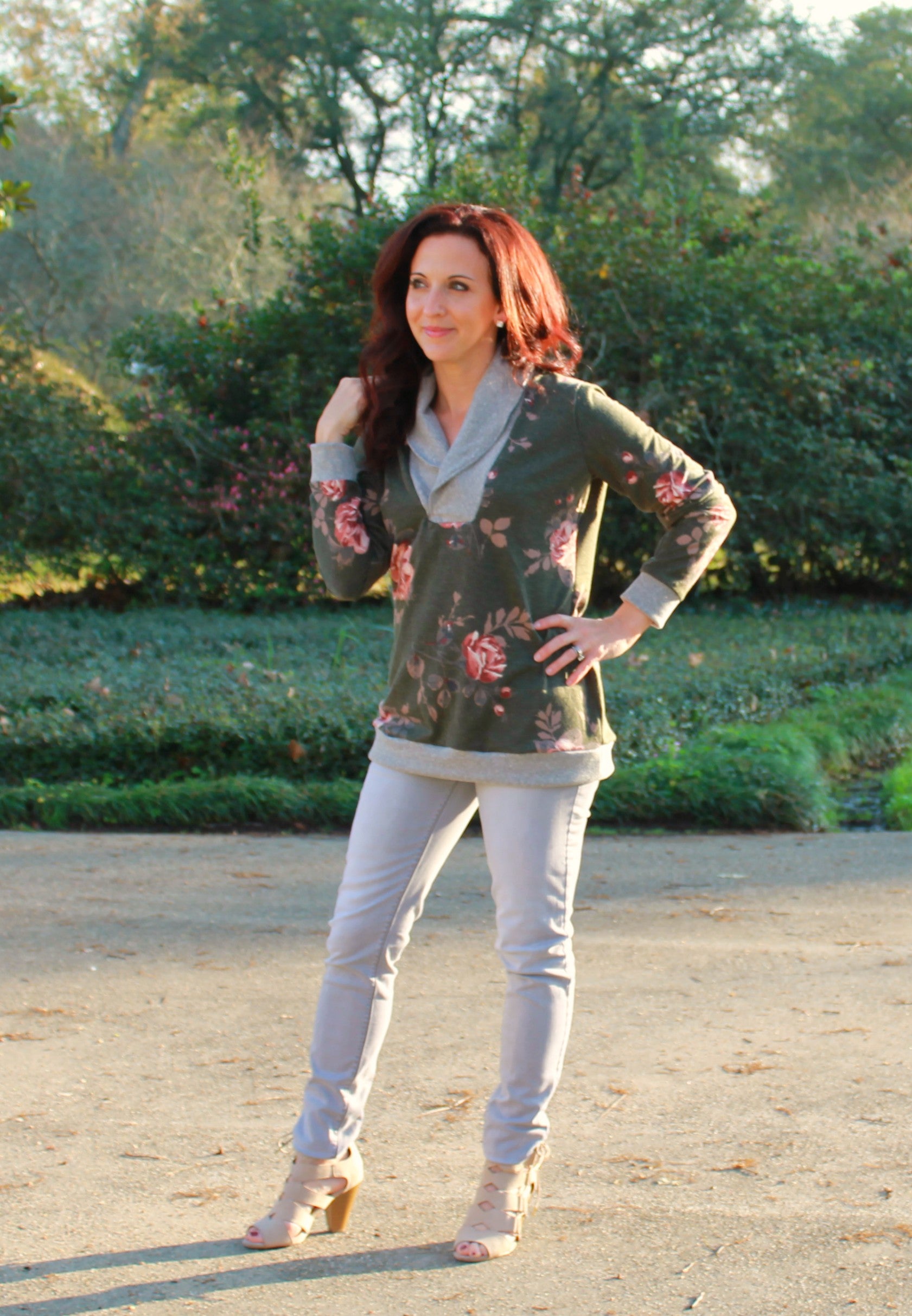 Carolyn Shawl Collar Sweater Pullover - Seamingly Smitten new release