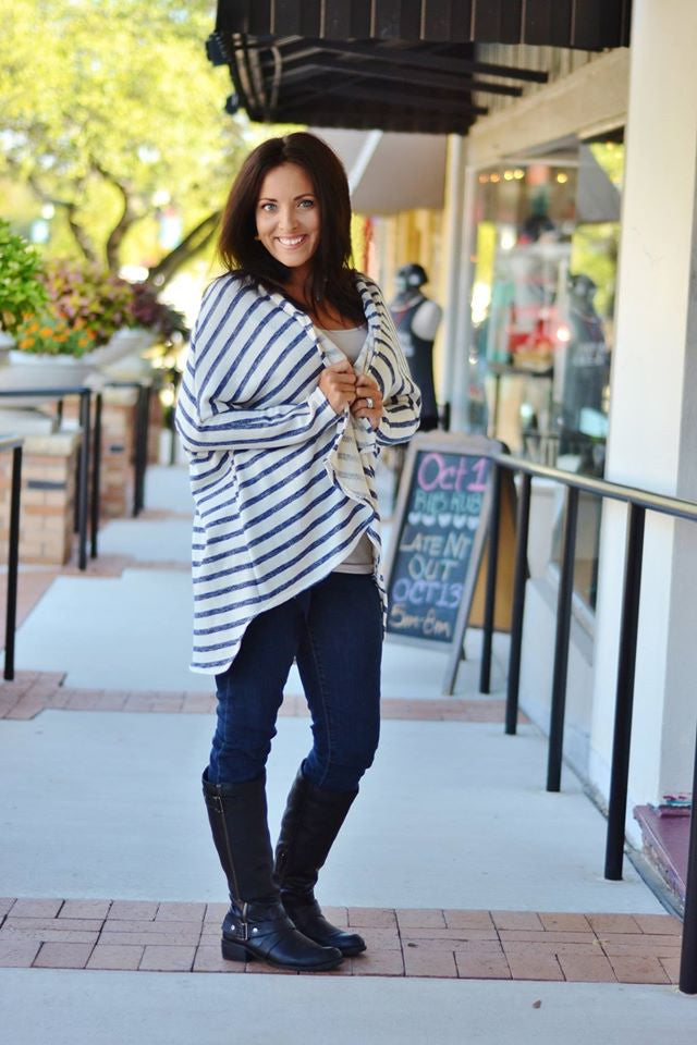 Cocoon Cardigan PDF Sewing Pattern for Women