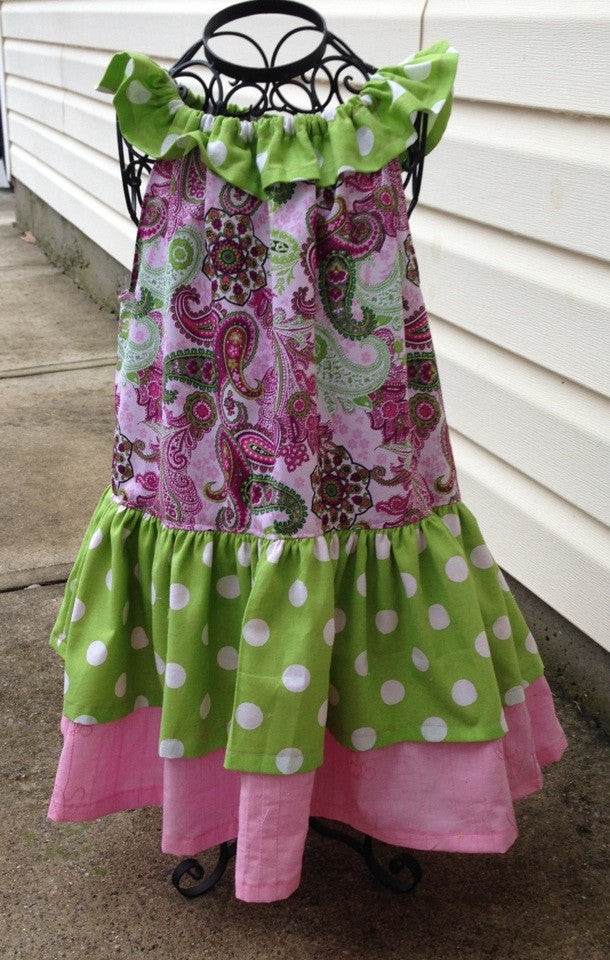 The All Ruffled Up Dress for Girls (Sizes 6m-10yrs)