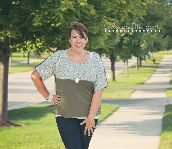 Lace Front Knit Top for Women (XS-XXXL)
