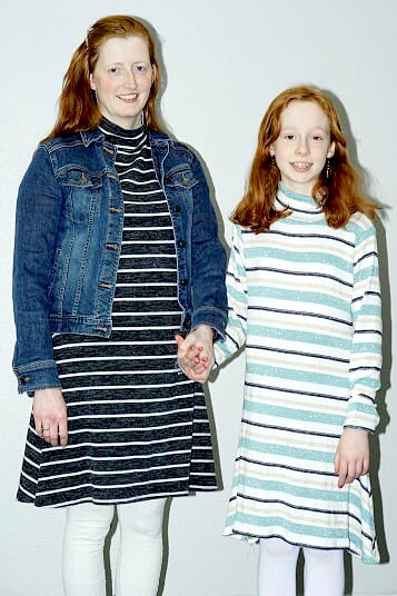 Girl's Jolene Turtleneck Dress and Top pattern 2T-16yrs