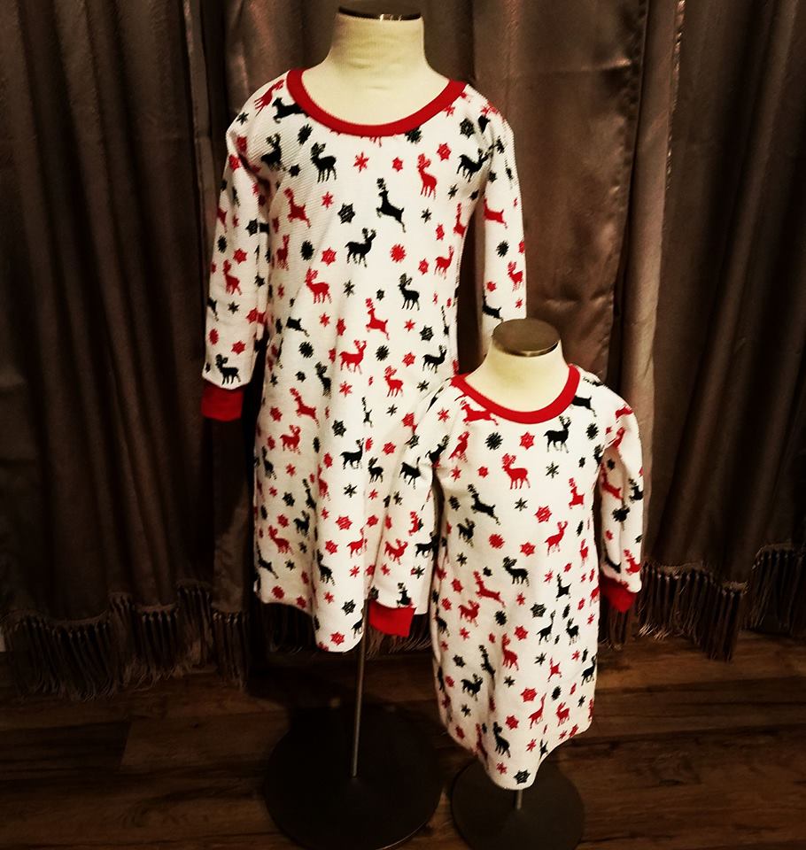 Mommy and Me Nightgown Sewing Pattern