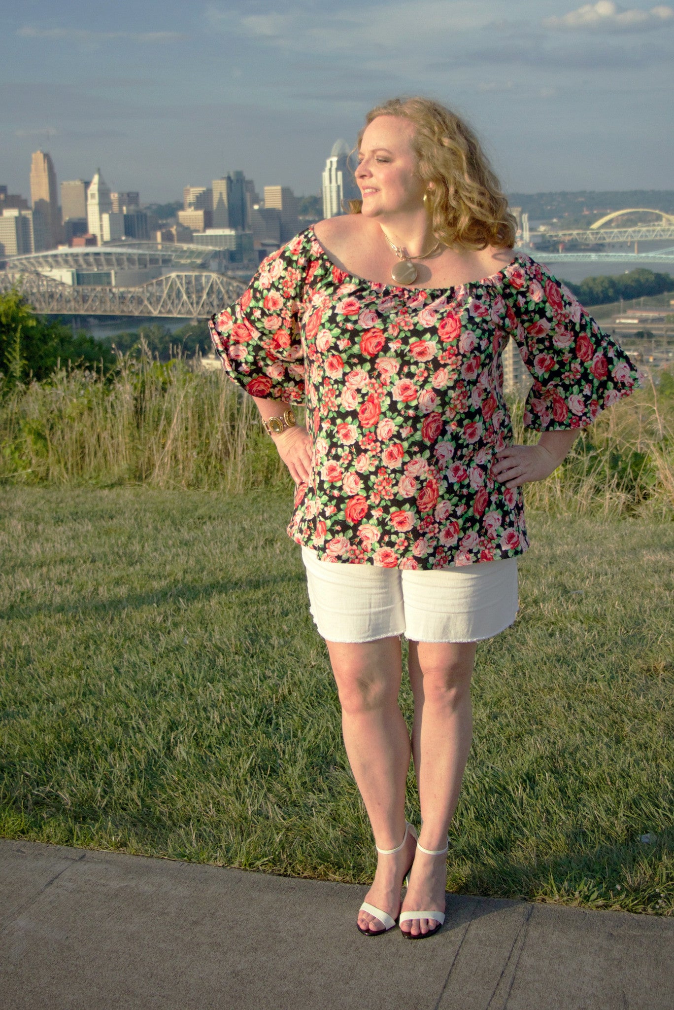 Women's Off the Shoulder Shirt