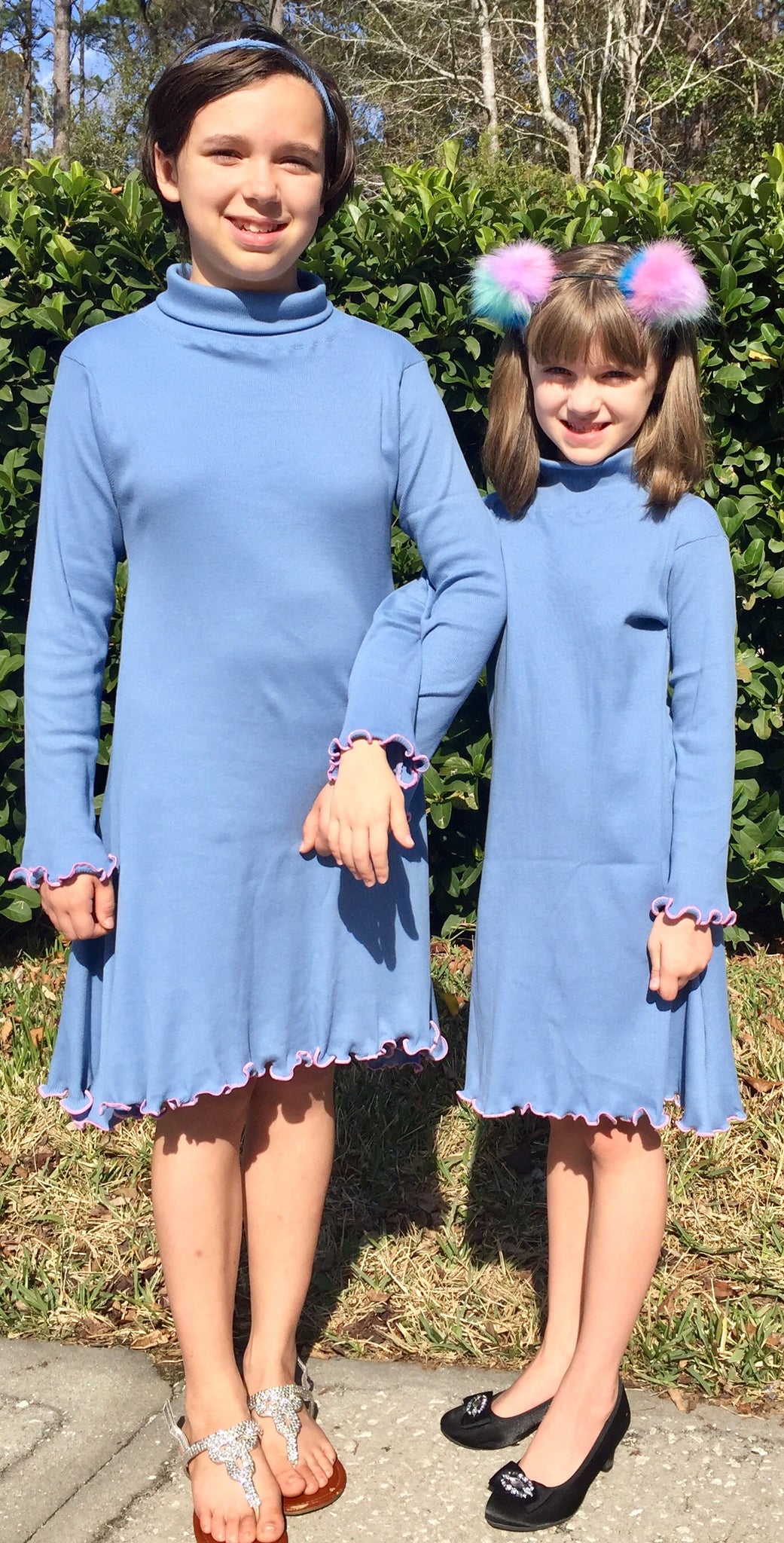Girl's Jolene Turtleneck Dress and Top pattern 2T-16yrs