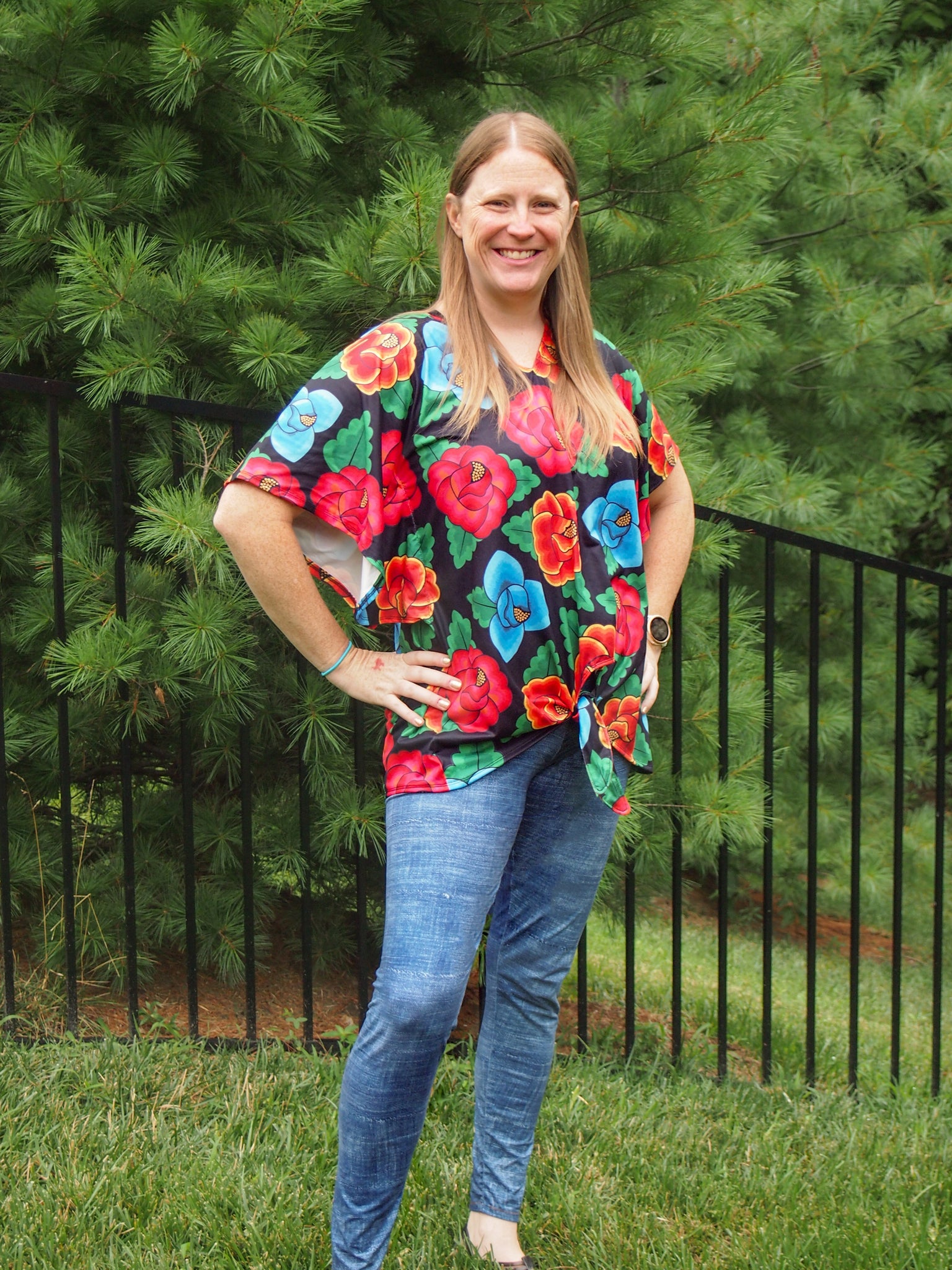 Tie Front Flutter Top