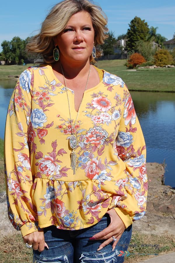 Women's Addie Top/Dress sewing pattern with Bishop Sleeves
