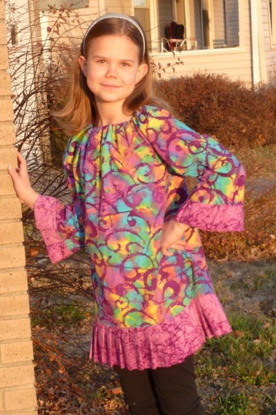 Com-PLEAT-ly Perfect Peasant Dress for Girls (Sizes 6m-10yrs)