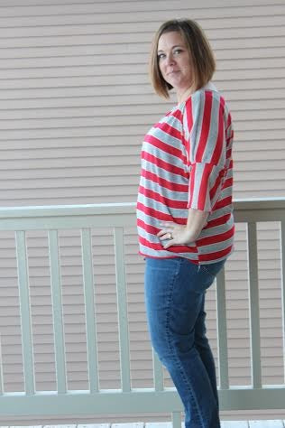 Women's Drop Shoulder Top pdf sewing pattern (sizes XS-XXXL / 0-26)
