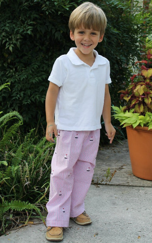 Boy's Classic Fit Pants (Sizes 3m-8yrs)