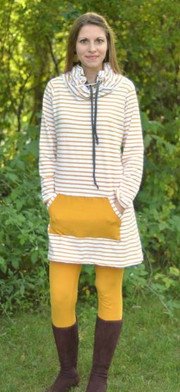 Women's Cowl Neck Tunic/Top/Dress