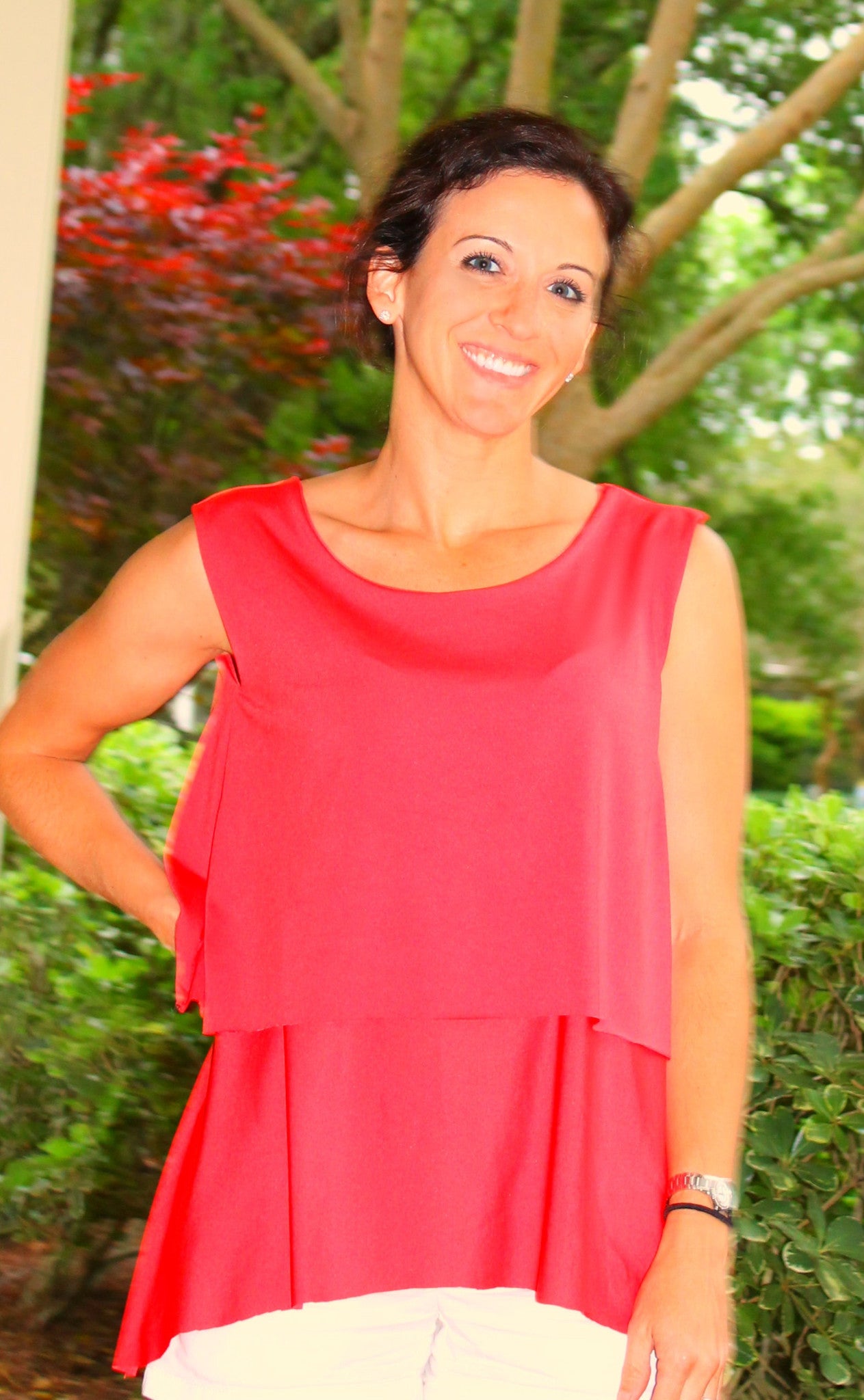Tank, Double Tier Tank and Crop Top sewing pattern for WOMEN (XS-XXXL / 0-26)
