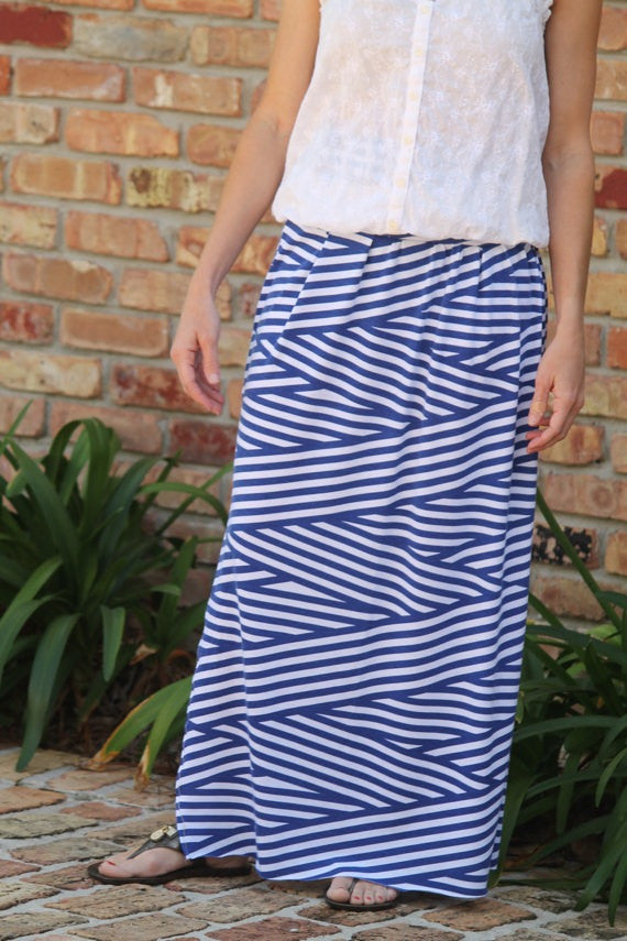 Knit Maxi Skirt for Women XS-XXL (Sizes 0-22)