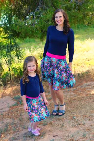 Women's Sleeveless Dress Pattern  Mom and Daughter Dress Patterns –  Seamingly Smitten