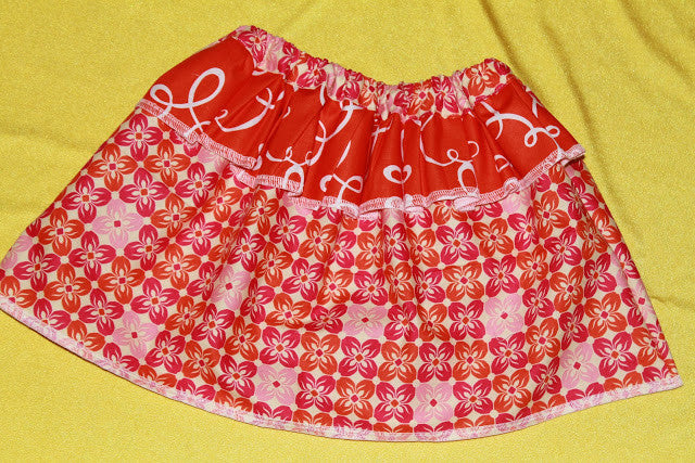 Peplum Waist Skirt Sewing Tutorial