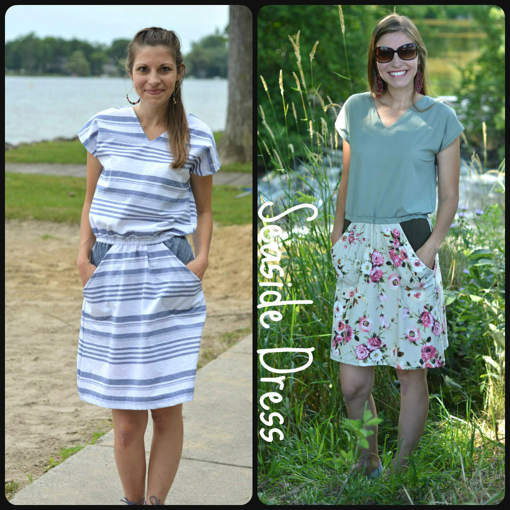 Seaside Dress sewing pattern review by Jennifer Jeremiah of Kutti Couture