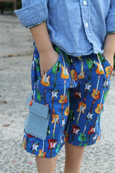 Boy's Classically Cool Cargo Shorts (Sizes 3m-8yrs)