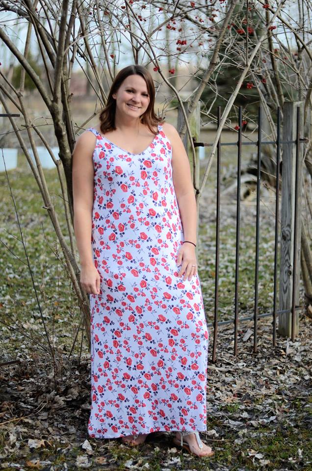Milly Maxi, Dress and Top Sewing Pattern for Women