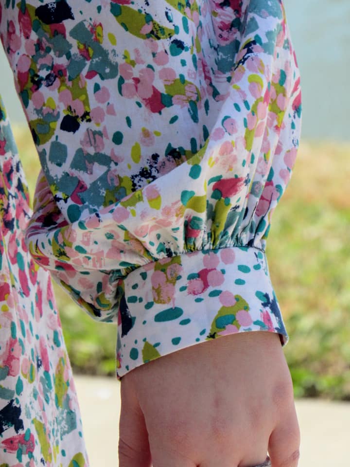 Women's Addie Top/Dress sewing pattern with Bishop Sleeves