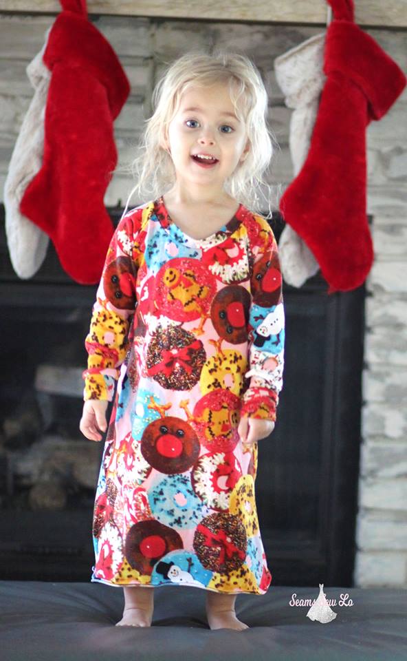The Maeve Nightgown Sewing Pattern, by Seamwork