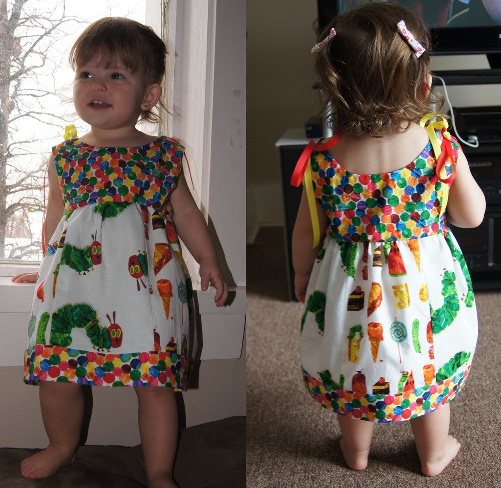 Love Me Knots Dress for Girls (Sizes 6m-12yrs)