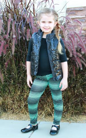 Girls Leggings Sewing Pattern