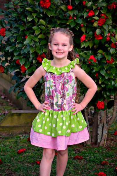 The All Ruffled Up Dress for Girls (Sizes 6m-10yrs)