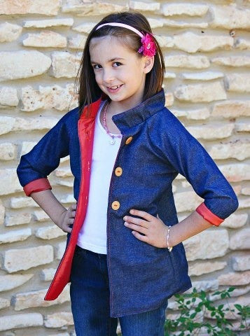 Little Lady Jacket for Girls (Sizes 6m-8yrs)