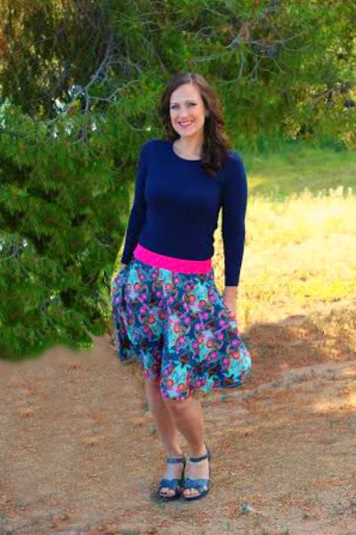 Semicircle Skirt Sewing pattern for Women
