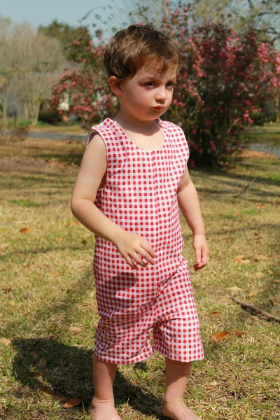 Boy's Classic Romper (Sizes 6m-4T)